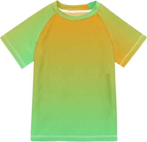 Kids Bathing Suits Girls Short Sleeve Teen Rash Guard Swimsuit in Saudi Arabia
