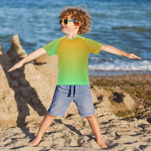 Kids Bathing Suits Girls Short Sleeve Teen Rash Guard Swimsuit in Saudi Arabia