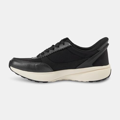 أحذية Kizik Womens: باريس - انزلاق مريح ، تنفس ، غير رسمي على أحذية رياضية ، جلد كامل للحبوب ، راحة خالية من اليدين للمشي والجري in Kuwait