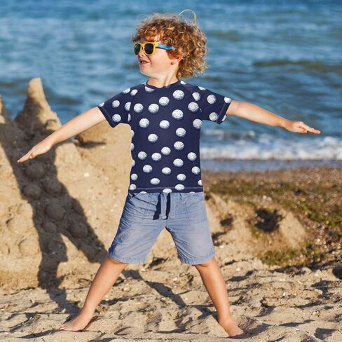 Kll Little Girls Wattt Suitt Sugh Sweve Girl Swim Rashguard in Kuwait