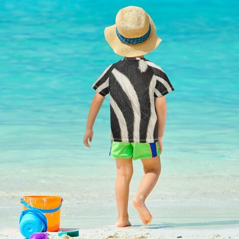Bathing Suit Kids Short Sleeve Girls Rashguard Swimsuit in Kuwait