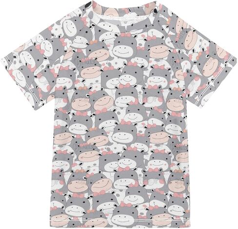 Little Girls Bathing Suitt Short Sleeve Swimsuit Kids Girls in Saudi Arabia