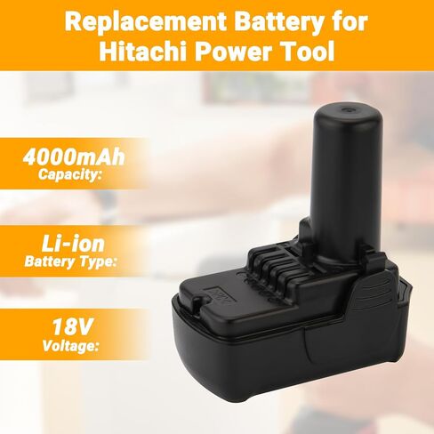 Joiry 10.8V-12V 2500mAh Li-ion Battery Compatible with Hitachi BCL1015 BCL1015S 331065 329369 329370 329371 329389 in Kuwait