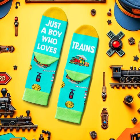 HAPPYPOP Boy Socks Girl Socks Tractor Socks, Boy Gifts Girls Gifts Tractor Gifts in Saudi Arabia