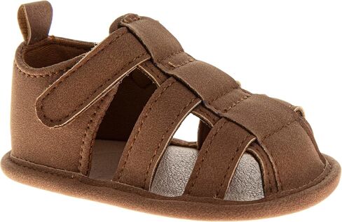 Avalanche Baby Infant Boy Sandals Newborn Non-Slip Soft Sandals for Baby Boys Outdoor Casual Summer First Walkers Shoes Size 2-4 Infant in Saudi Arabia