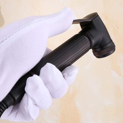 Handheld Bidet Sprayer for Toilet, Bathroom Cloth Diaper Sprayer Set Bidet Sprayer Kit with Stainless Steel Shower Hose and Holder for Pet Bathing, Personal Hygiene, in Kuwait