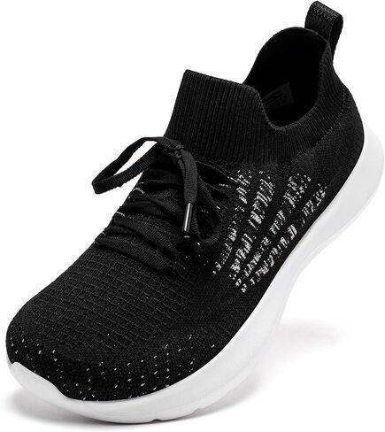 HOBIBEAR Womens Wide Slip On Walking Shoes Mens Comfortable Lightweight Sneakers in Saudi Arabia