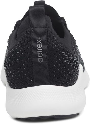 Aetrex Women's Carly Sparkle Orthopedic Arch Support Knit Sneakers for Women - Plantar Fasciitis Relief Womens Sneakers w/ Lace up in Saudi Arabia