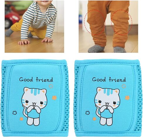 Baby Knee Pads for Crawling, Unisex Toddler Knee Protectors Toddler Knee Pads Baby Crawling Knee Pads Knee Elbow Pads Cushion for Babies, Toddlers, Infants, Boys, Girls, Kids in Saudi Arabia
