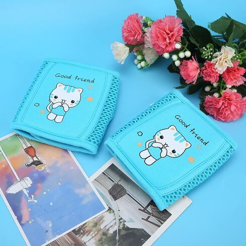 Baby Knee Pads for Crawling, Unisex Toddler Knee Protectors Toddler Knee Pads Baby Crawling Knee Pads Knee Elbow Pads Cushion for Babies, Toddlers, Infants, Boys, Girls, Kids in Saudi Arabia