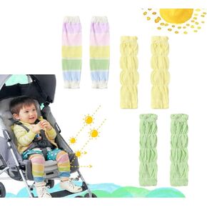 Arrebol 3 Pairs of Leg Warmers Baby Toddler Kneepads Crawling helper - children crawling knee protection - Go outside to prevent UV sunburn and prevent mosquitoes from biting your skin