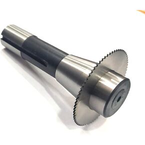 Buyohlic Slitting Saw Holder Arbor (R8 Shank with Circular Blade)