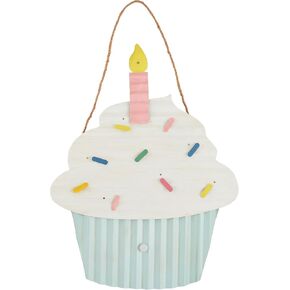 Mud Pie Cupcake Door Hanger;