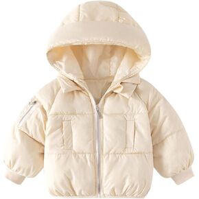 Toddler Boys Girls Winter Coat Lightweight Puffer Jacket Baby Hooded Down Jacket Packable Bubble Coat 4t Boys Shirts