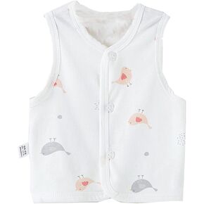 Baby Boys Girls Winter Vest Zip up Cute Soft Waistcoat Jackets Unisex Infant Toddler Padded