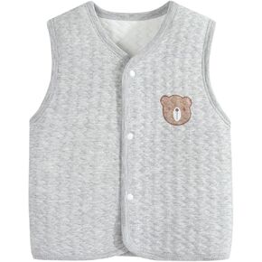 Baby Sleeveless Jacket Soft Vest Baby Vest for Girls & Boys, Toddler Vest for Spring & Autumn
