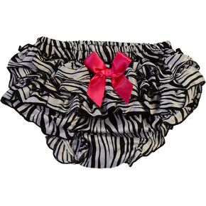 Maxine Animal Print Baby Baby Bloomers Pretty Dilky Baby Girls Diaper Cover