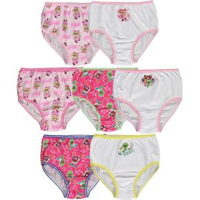Muppet Babies Girls 7-Pack Underwear Briefs Toddler Little Kid Infant Baby Piggy Kermit Animal Gonzo