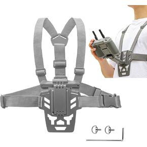 For DJI RC 2/1 Remote Controller Chest Strap Support Mount, Mini 4 Pro/Mini 3 Pro/Mavic 3 Pro/Air 3 Drone Accessories Remote Control Bracket, Free Hands Waist Support Mount (For RC/RC2)
