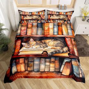 Cat Cat Butterfly Toddler Duvet Cover 2 PCS ، Pink Daisy Allorts Plants مجموعات الفراش للأطفال المراهقين البالغين ، وغطاء لحاف قناديل في المحيطات البرية مع وسادة واحدة ، لا معزي.