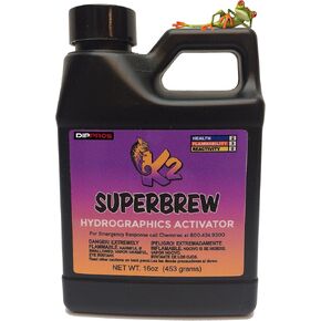 16oz Pint K2 Super Brew Hydrographic Film Activator