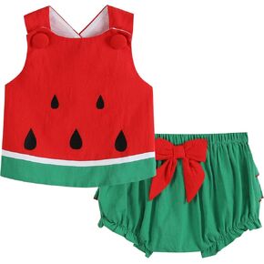 Baby Girls and Toddler Applique Top and Bloomer 2pc. Set
