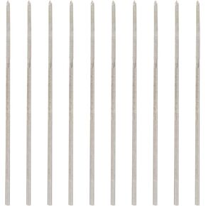 10pcs Chucking Reamer Set High Speed Steel Straight Flute Machine Reamer Cutting Tool Ideal For Bore Machining Suitable For Drilling Machine And Milling Machine With
