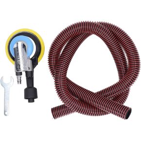 5 بوصة Sander Sander 12000 دورة في الدقيقة | 0.6-0.8mpa الرملي والتلميع الآلي | خرطوم فراغ لإزالة الجسيمات/الجسم/الأثاث الأثاث | سبيكة الألمنيوم خفيفة الوزن KP -