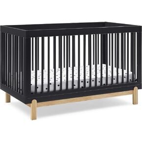 Delta Children Poppy 4-in-1 Convertible Crib, Bianca White/Natural