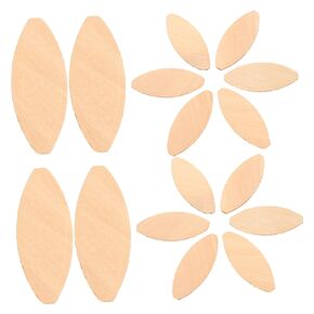 DECHOUS 100pcs Biscuit Joiner Tools Wood Biscuits for Woodworking and Furniture Assembly Wood Board Docking and Biscuit Joining