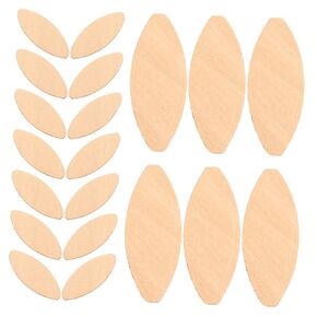 Zerodeko Wood Carving Wood Biscuit Joiner Tool 100pcs Woodworking Biscuits for Woodworking