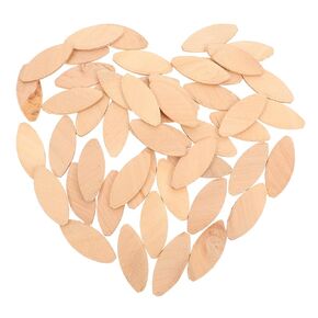 Gleavi 100pcs Biscuits Biscuits لمشاريع الأعمال الخشبية وتجميع الأثاث البسكويت الخشبي للانضمام إلى إكسسوارات الخشب والأشجار الخشبية