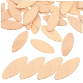 100pcs Woodworking Biscuit Machine Wood Biscuits for Accurate Slotting Quick and Efficient Wood Connections Furniture Assembly for Home and Commercial Use