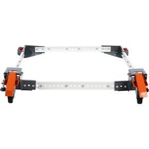 Mobile Base, 400 lbs Weight Capacity Adjustable Mobile Base Max Size 26"x26", Heavy Duty Universal Mobile Base with Swivel Wheels for Moving Tools, Machines and Large Objects