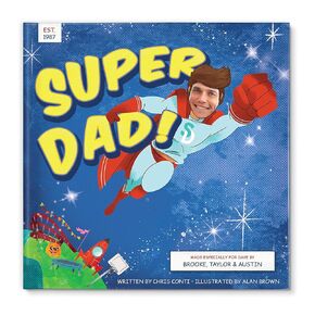 Super Dad Personalized Story, I See Me! (Softcover)