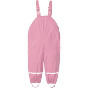 Kids Rain Pants Toddler Suspender Rain Trouser Waterproof Lightweight Raincoat Overalls Jumpsuit Rain Bib Pant