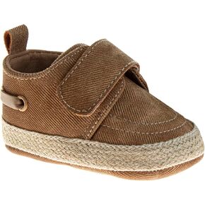 Avalanche Baby Boys Shoes Soft Canvas Espadrille First Walking Toddler Crib Shoes Newborn Loafers Size 2-4 Infant