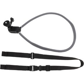Chest Mount Neck Phone Holder: Action Camera Strap for Online Influencer - Content Creator Video Recording Vlogging Filming Anti Shake Stand - for Cooking Riding Travel