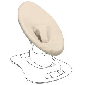 غطاء UKJE Liner Baby Rocker - متوافق مع الطراز القديم قبل 2022 4moms MamaRoo 4 - غطاء أرجوحة الأطفال - غطاء الكرسي الهزاز - غطاء متوافق مع الكرسي الهزاز المتأرجح Mamaroo 4 - أخضر