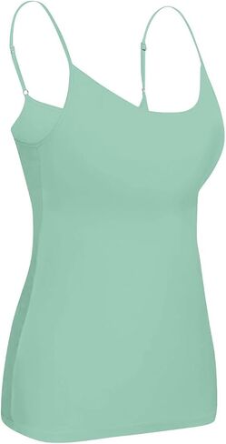 Workout Tank Tops for Women with Built in Bra, Sleeveless Gym Tops Seamless Racerback Athletic Yoga Shirts in Saudi Arabia