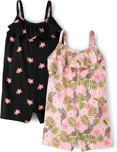 The Children's Place baby-girls And Toddler Everyday Summer Rompers in Saudi Arabia