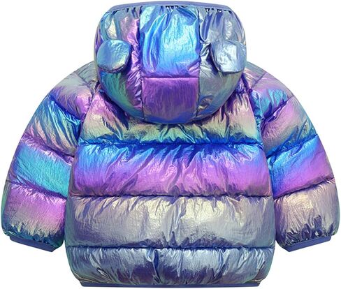 Evelin LEE Baby Boys Girls Colorful Zip Up Hooded Jacket Coat Winter Warm Padded Outwear in Saudi Arabia