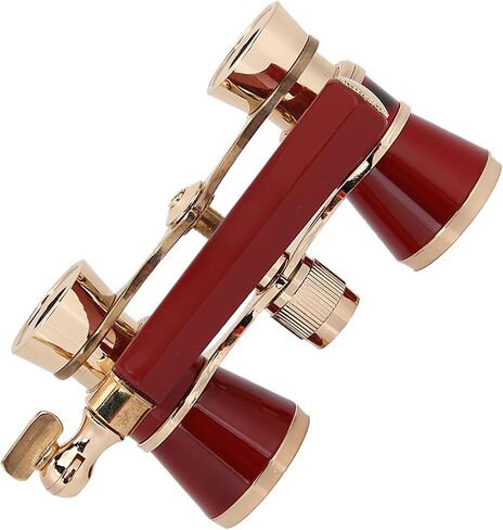3X25 Opera Binocular Telescope for Theater Viewing, Portable Lightweight Design for Women, Girls, and Children, BK7 Optical Glass for Clear and Sharp Images (White) in Saudi Arabia