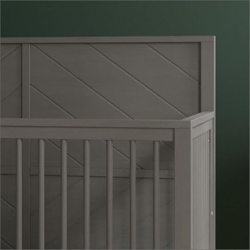 Child Craft Surrey Hill Crib, Dresser and Chest Nursery Set, 3-Piece, Includes 4-in-1 Convertible Crib, Dresser, and Chest, Grows with Your Baby (Toasted Chestnut) in Kuwait