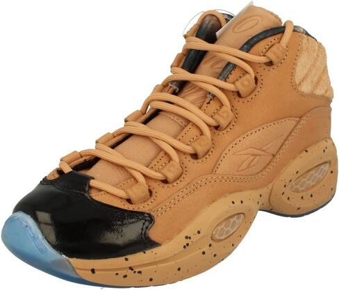 Reebok Question Mid Melody Ehsani ME Womens Hi Top Basketball Trainers Sneakers (UK 4.5 US 7 EU 37.5, British tan ice Blue BD4327) in Saudi Arabia