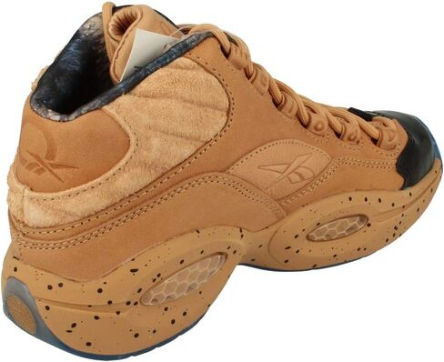 Reebok Question Mid Melody Ehsani ME Womens Hi Top Basketball Trainers Sneakers (UK 4.5 US 7 EU 37.5, British tan ice Blue BD4327) in Saudi Arabia