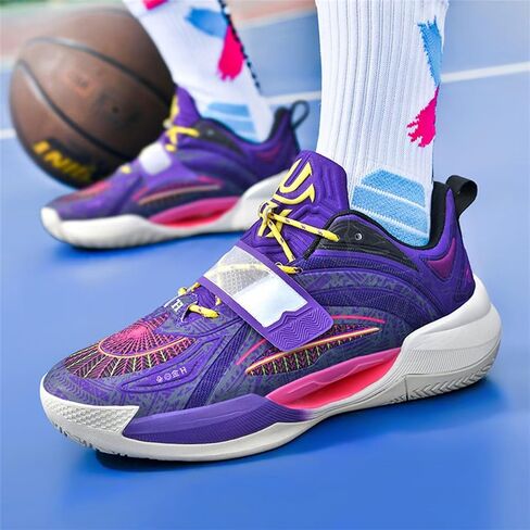 Men's Basketball Shoes for Women Breathable Non Slip Fashionable Comfortable Training Shoes Outdoor Sneakers in Saudi Arabia