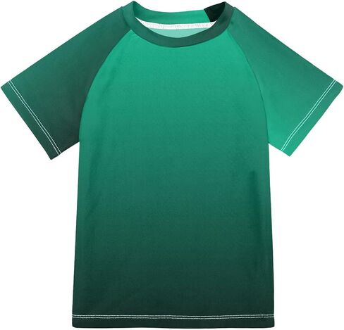 Kids Bathing Suits Girls Short Sleeve Teen Rash Guard Swimsuit in Saudi Arabia
