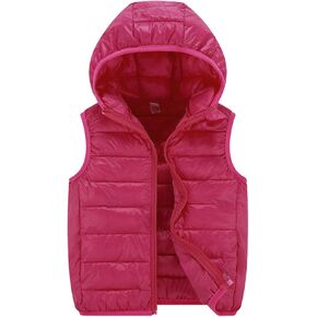 Child Kids Toddler Baby Boys Girls Sleeveless Winter Solid Coats Hooded Jacket Vest Outer Boys Long Sleeve Shirts