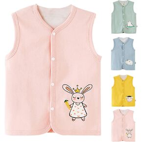Toddler Boys Girls Vest Plush Waistcoat Sleeveless Jacket Warm Top Baby Vest 1218 Months Baby